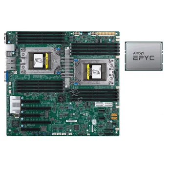 Дънна платка Supermicro H11DSi-NT AMD EPYC 7601 32-ядрен процесор с честота до 3,2 Ghz SP3
