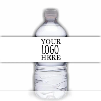 Обичай етикет на бутилка с вода сватба персонализирани стикер благодаря ви етикети подгонянное изображение Дата