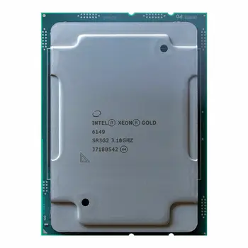 Xeon Gold 6149 SR3G2 16 основната 32Thread 3,1 3,3 Ghz/3,4 Ghz 22 MB 205 W LGA3647 DDR4-2666