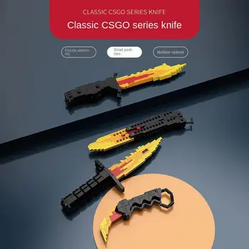 2022 Нова Технология 2110a-d Креативна Монтаж на Moc Нож Нож Нож Нож Оръжие Градивен елемент на Събраната Детска Играчка, Подарък