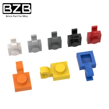 BZB MOC 61252 1x1 Еднопосочни Надлъжни Зажимная Дъска Високотехнологичен Градивен елемент на Модел Детски Творчески САМ Тухлени Детайли най-Добрата Играчка За Подарък