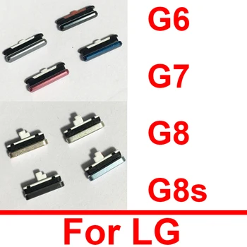 Странични Бутони за Регулиране на силата на Звука, Захранване За LG G6 G6 ThinQ G7 G7 ThinQ G8 G8S Вкл Изкл Мощност Малки Странични Бутони резервни Части За Ремонт на