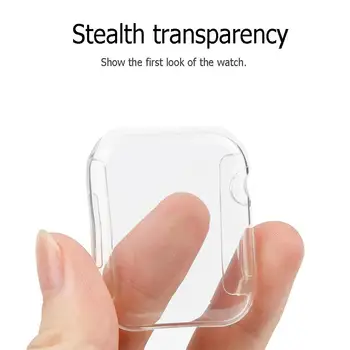 38 милиметра До 44 мм ултра тънък Твърд Защитен Калъф за вашия КОМПЮТЪР с екран, Прозрачна Защитна Рамка за Apple Watch iWatch Series 4
