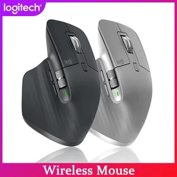 Logitech MX Master 3S 3 Мишката навсякъде 2S Безжична Bluetooth Мишка Офис Мишка с Безжична 2,4 G Приемник Master Mx 2s Актуализация