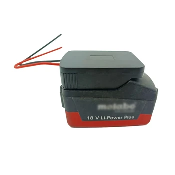 Адаптер Батерия Конвертор за Metabo 18V BS18 LT SSW18 LT SSD18 LT Литиева Батерия База САМ Изход Адаптер Батерии