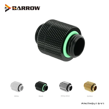 Многофункционален гъвкав отточна тръба на шарнирна връзка съединител Barrow G1 / 4 между фоно свещи, удължител 15-16,5 мм, фитинги за монтаж на водно охлаждане за КОМПЮТЪР, THDJ15-V1