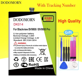 Батерия DODOMORN DK014 За Blackview BV9800/BV9800 Pro с Високо качество + Номер за проследяване