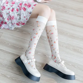 Летни Секси Дамски Чорапи в стил Лолита