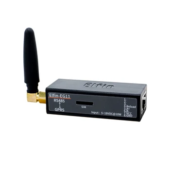 RJ-45 RS485 към GPRS GSM Модул за Сериен Порт, Уеб сървър, Мрежово устройство Подкрепа Modbus TCP IP Протокол HTTP ModeElfin-EG11 Q222