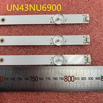 Комплект 3 бр. Led светлини ленти за Samsung UN43NU6900 UN43NU6900F LBM430M0801-DM-3 58.43T16.001 58.43T0U.E01