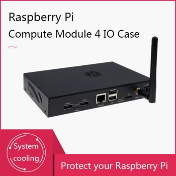 Raspberry Pi Изчислителен Модул 4 Такса вход изход CM4 Такса вход изход Корпус Метален Корпус Акрилен Корпус С Вентилатор