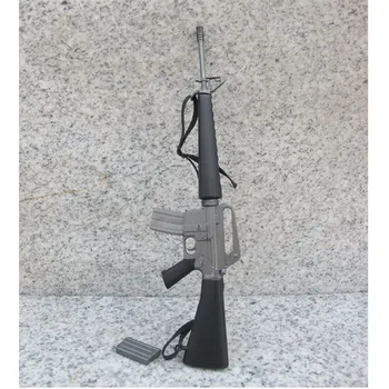 ZYTOYS 1/6 Мащаб M16A1 Пушка Пластмасов Пистолет Оръжие Военен Модел Играчки Войници, за 12 