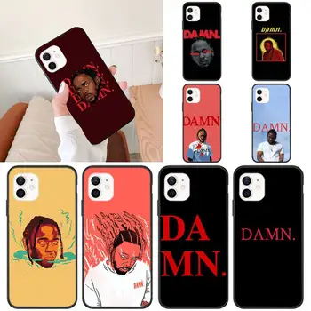Калъф За телефон Kendrick Lamar DAMN за iPhone 11 12 Mini Pro 13 XS Max X 8 7 Plus 6s 5 SE XR Shell