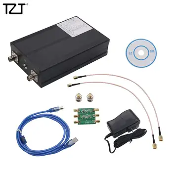 TZT NWT500 BNC Анализатор Почистване на честотата Амплитудный Частотомер DC12V 50K до 550 М USB Интерфейс
