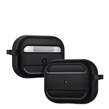 Подходящ за Apple airpods слушалки ръкав серия въглеродните запояване размерный силиконов защитен ръкав безжични слушалки