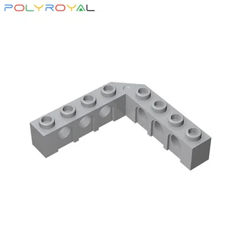 Строителни Блокове Technicalalal САМ 5x5-L-образна правоъгълна с 6 дупки тухла 10 БР al Част на Moc Играчка, Подарък 325555