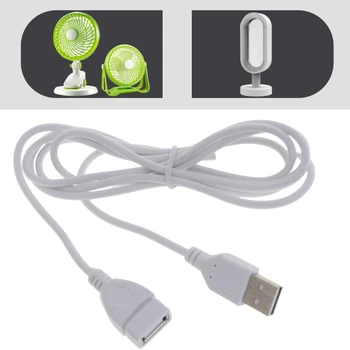 5–подножието бели USB-пълнители - USB 2.0 Type A за свързване към удлинительному кабел за клавиатура, мишка, принтер