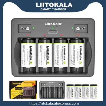 LiitoKala Lii-D4 Lii-S8 Lii-PD4 Lii-500 Литиево-йонна батерия от 3.7 На NiMH 1.2 3.2 В IMR 3,8 В 18650 26650 21700 26700 AA AAA 9 Зарядно устройство