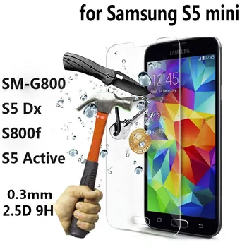 За SAMSUNG Galaxy S5 mini S5 Duos Активно Закалено Стъкло за Galaxy i9600 Нео G900F G800F Защитно Фолио за Екрана Калъф