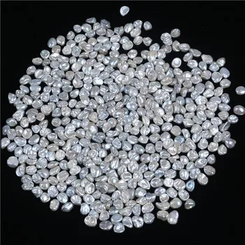 търговия на едро с природен 4-5 мм возрожденный кеши нередовен перли свободни перли Клас АА сладководни перли за бижута