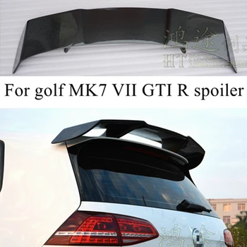 Голф 7 MK7 Revozport Стил Въглеродни Влакна, Авто Спойлер на Покрива Крило за Volkswagen VW Golf VII Golf7 GTI R